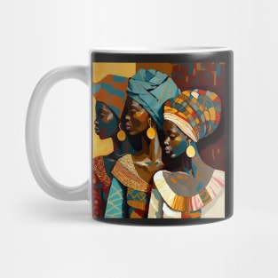 African Print Design Mug